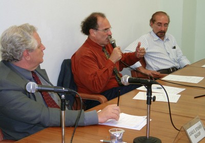 Roberto Vermulm, João Steiner, Glauco Arbix e Júlio Sérgio Gomes de Almeida