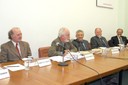 Umberto Cordani, Carlos Guilherme Mota, Alfredo Bosi, Jacques Marcovitch e Sérgio Mascarenhas