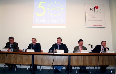 Marc Vogellar, Michael Moscovici, Hervé Théry, Jean-Marc Gravier e Stanislav Kázecky