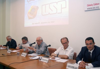 Getúlio Bezerra Santos, Guaracy Mingardi, Marco Antonio Coelho, Valdir João Silveira e Flávio Oliveira Lucas