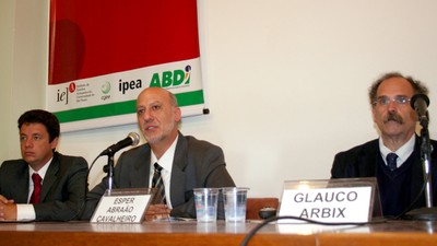 João Alberto de Negri, Esper Abraão Cavalheiro e Glauco Arbix