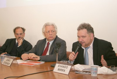 Glauco Arbix, João Steiner e Evandro Mirra