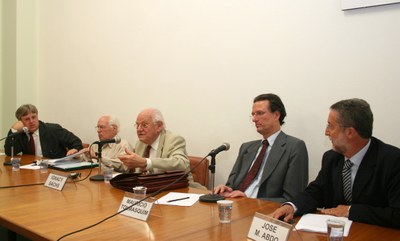 Ildo Sauer, José Goldemberg, Ignacy Sachs, Maurício Tolmasquim e José Mário Abdo