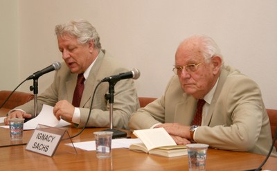 João Steiner e Ignacy Sachs