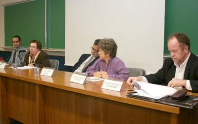Marcelo José Pio, Maria Cristina Cacciamali, João Sabóia, Sônia Rocha e Claudio Salvadori Dedecca