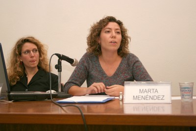 Aude Sztulman e Marta Menéndez