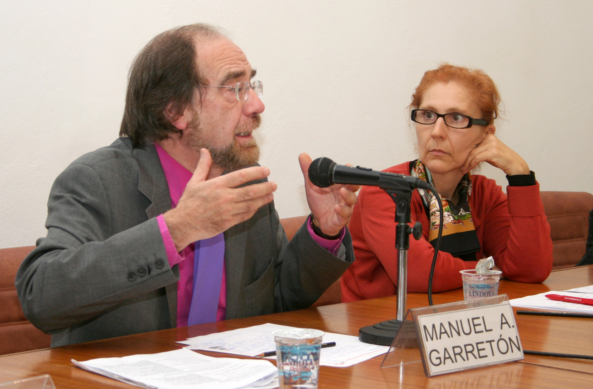 Manuel Antonio Garretón e Renée Fregosi