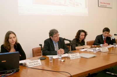 Marie Daumal, Guy MAzet, Deisy Ventura e Luiz Fernando Martins Castro