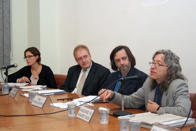 Miriam Cué, Patrick Séchet, Raúl Gonzalez Meyer e André Roberto Martins