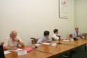 Imre Simon, Pablo Ortellado, Daniel Ravicher e Oswaldo Massambani