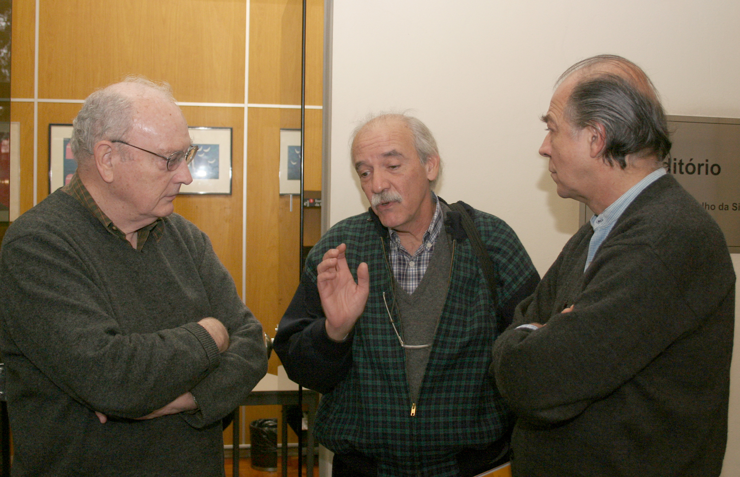 Hugh Lacey, Marcos Barbosa de Oliveira e Pablo Mariconda