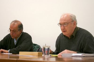 Pablo Mariconda e Hugh Lacey