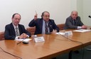 Hernan Chaimovich, Irineu Tadeu Velasco e Emmanuel Burdmann