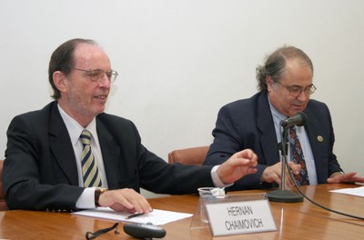 Hernan Chaimovich e Irineu Tadeu Velasco