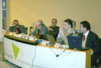 Roberto Rodrigues, Pedro Leite da Silva Dias, Luiz Gylvan Meira Filho, Virgílio Viana, Roberto Smeraldi e Paulo Barreto