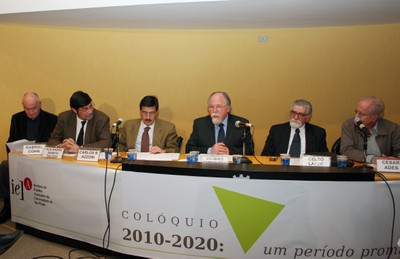 Gabriel Cohn, Alejandro Szanto Toledo, Carlos Azzoni, Jacques Marcovitch, Celso Lafer e César Ades