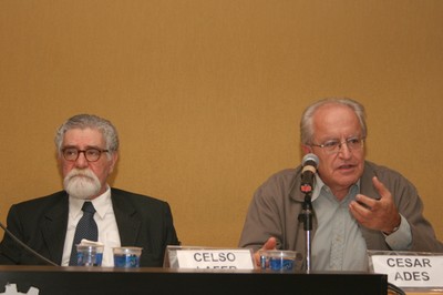 Celso Lafer e César Ades