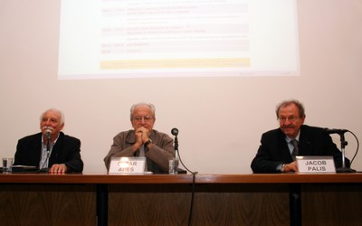 Adolpho José Melfi, César Ades e Jacob Pallis