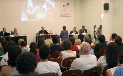 Hernan Chaimovich, Marco Antonio Zago, Glauco Arbix, Jorge Kalil Filho e Vahan Agopyan