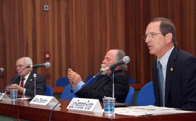 José Goldemberg, Jacques Marcovitch e Luiz Fernando Furlan