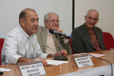 Wanderley Messias da Costa, César Ades e Adhemar da Costa Machado