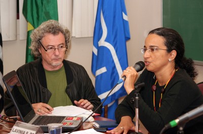 Mauro Leonel e Lavínia Santos de Souza Oliveira