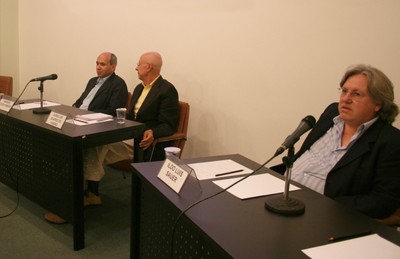 Wagner Costa Ribeiro, Juan Luis Suárez de Vivero e Ildo Sauer