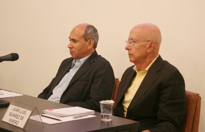 Wagner Costa Ribeiro e Juan Luis Suárez de Vivero