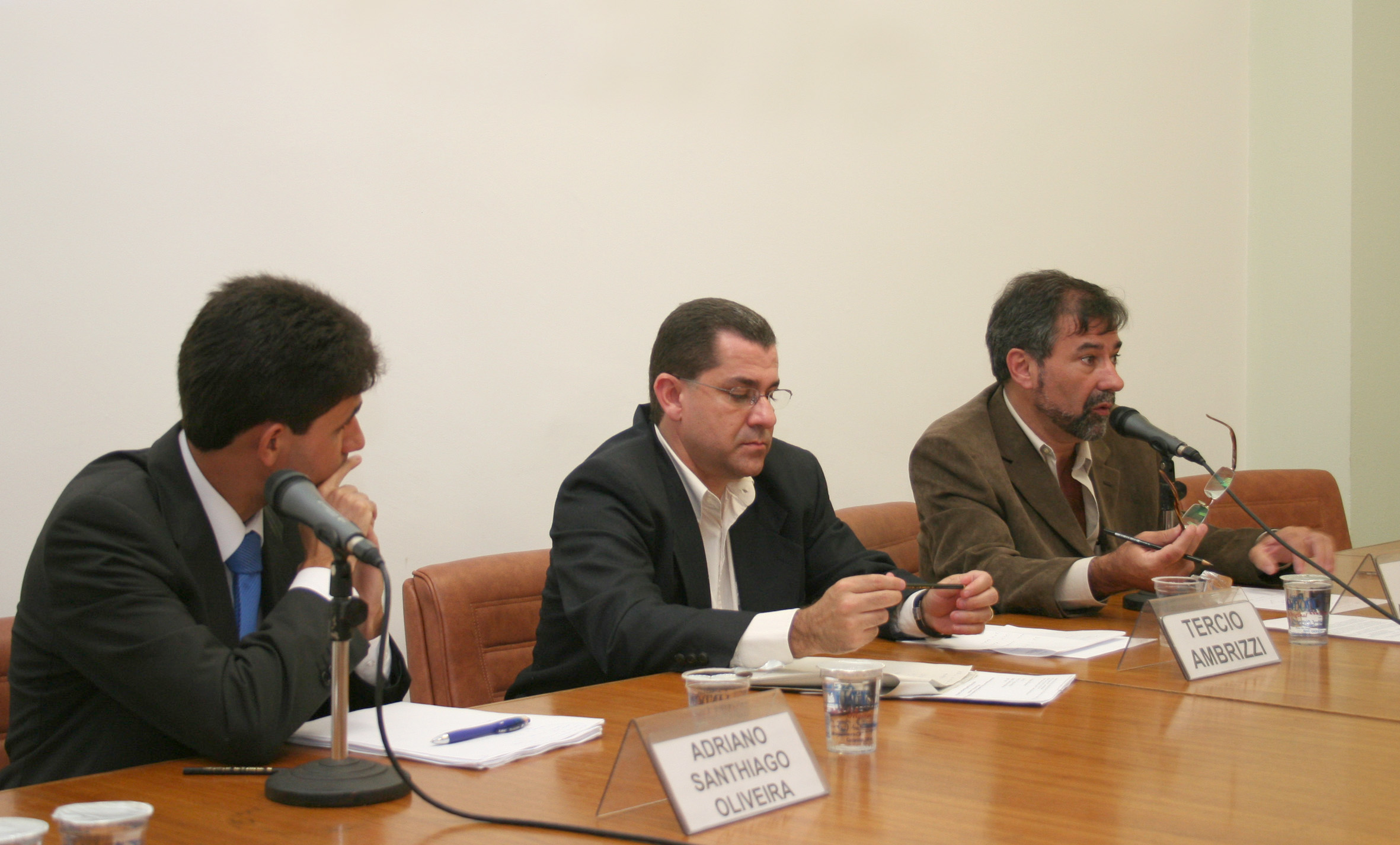 Adriano Santhiago Oliveira, Tercio Ambrizzi e Paulo Artaxo