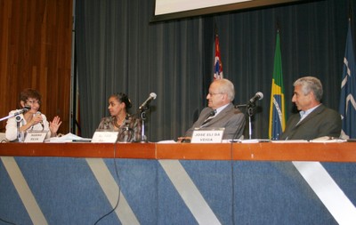 Maria Clara Di Pierro, Marina Silva, César Ades e José Eli da Veiga