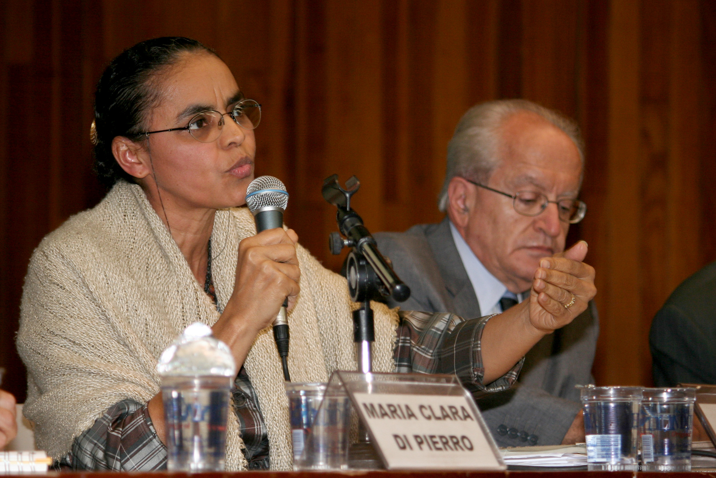 Marina Silva e César Ades