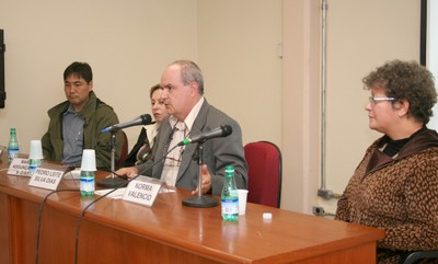 Agostinho Ogura, Maria Assunção Dias, Pedro Leite da Silva Dias e Norma Valencio