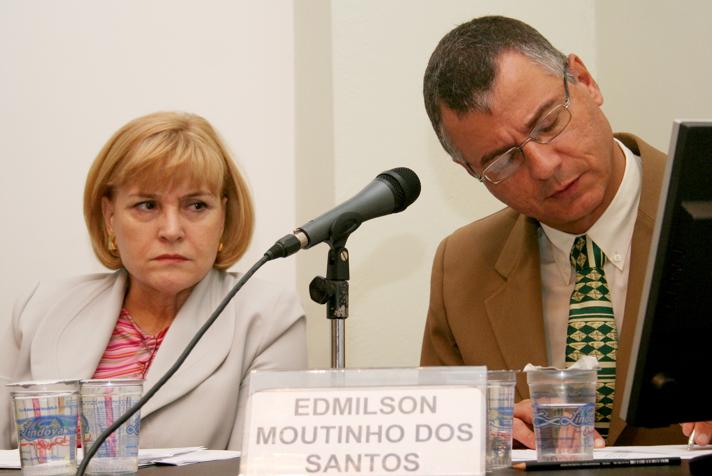 Maria D'Assunção Costa e Edmilson Moutinho dos Santos