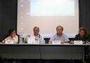 Lourdes Sola, José Álvaro Moisés, Francisco Weffort e Rachel Meneguello