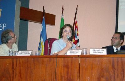 Ricardo Abramovay, Vera Lúcia Imperatriz Fonseca e Eduardo Haddad