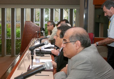 Ricardo Abramovay, Paulo Artaxo, Carlos Roberto Azzoni e José Marengo