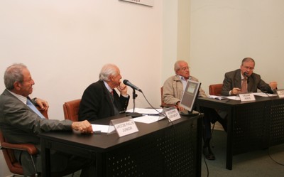 Jacob Palis Jr, Adolpho José Melfi, César Ades e Marco Antonio Zago