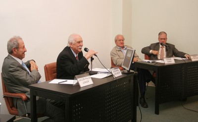 Jacob Palis Jr, Adolpho José Melfi, César Ades e Marco Antonio Zago