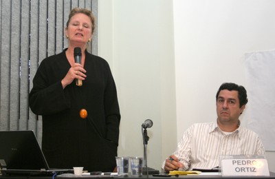 Maritta Koch-Wesser e Pedro Ortiz
