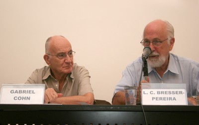 Gabriel Cohn e Luiz Carlos Bresser-Pereira