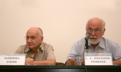 Gabriel Cohn e Luiz Carlos Bresser-Pereira