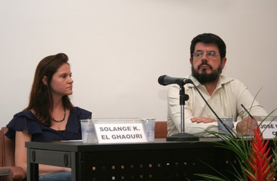 Solange Kanso El Ghaouri e José Luiz Riani Costa