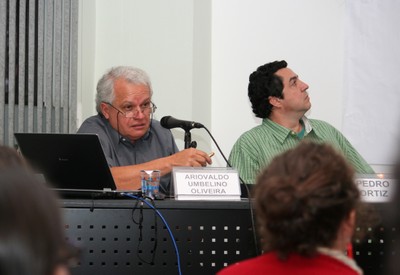 Ariovaldo Umbelino de Oliveira e Pedro Ortiz