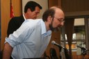 Miguel Nicolelis e Luiz Roberto Giorgetti de Britto