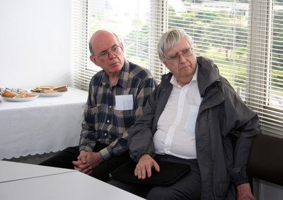 Eliezer Rabinovici e Peter Goddard