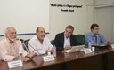 José Coelho Sobrinho, Dennis de Oliveira, Paulo Markun e Ivo Herzog