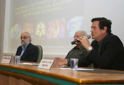 Roberto Lent, César Ades e Luiz Roberto Giorgetti de Brito