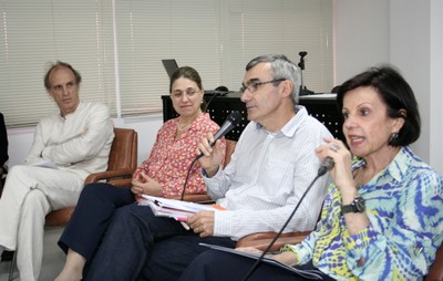Martin Grossmann, Ana Lydia Sawaya, Serge Paugam e Mariângela Belfiore Wanderley