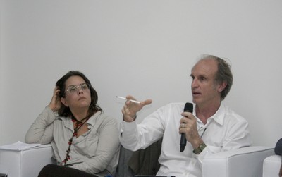 Rosângela Rennó Gomes e Martin Grossmann