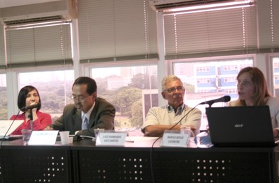 Sonia Maria Ramos Vasconcelos, Edson Watanabe, Luiz Henrique Lopes dos Santos e Marisa Russo Lecointre